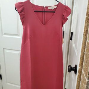 Loft flutter sleeve dress
